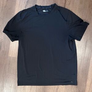 VRST Mens Short Sleeve T-Shirt, Size Large Black
